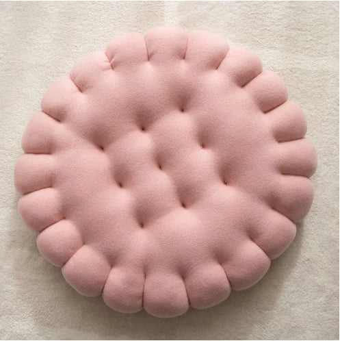 Weiches Sitzkissen in Keks-Form (Cookie) – Sitz- & Rückenkissen - Apoletta