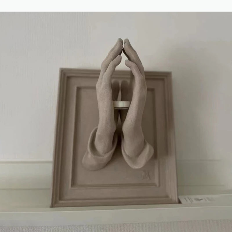 Abstrakter Kerzenständer & Wandanhänger - Apoletta