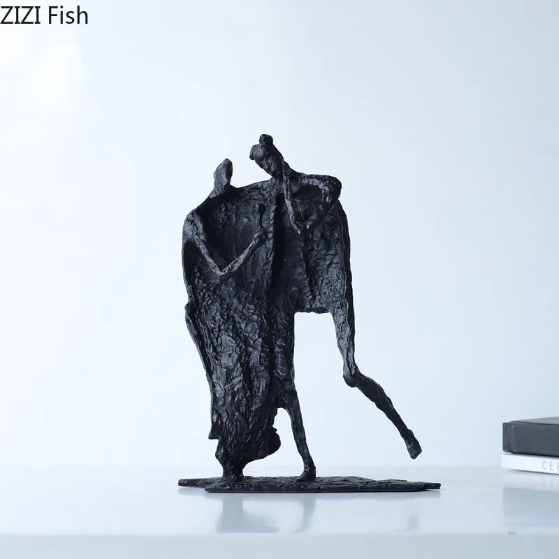 Abstrakte Hohle Metall-Figur-Skulptur - Apoletta