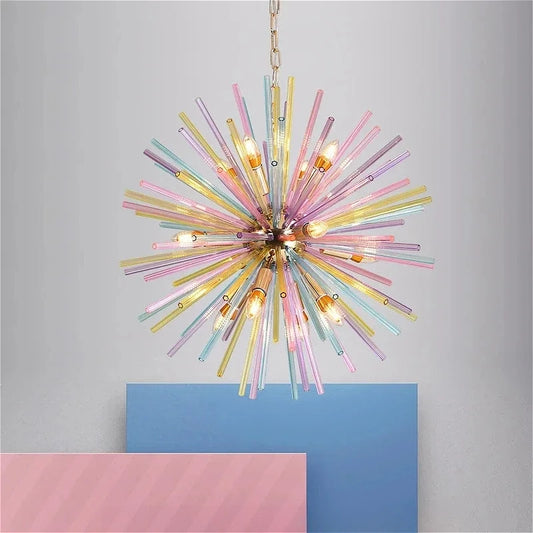 Moderne Löwenzahn-Pendelleuchte (Kronleuchter) - Apoletta