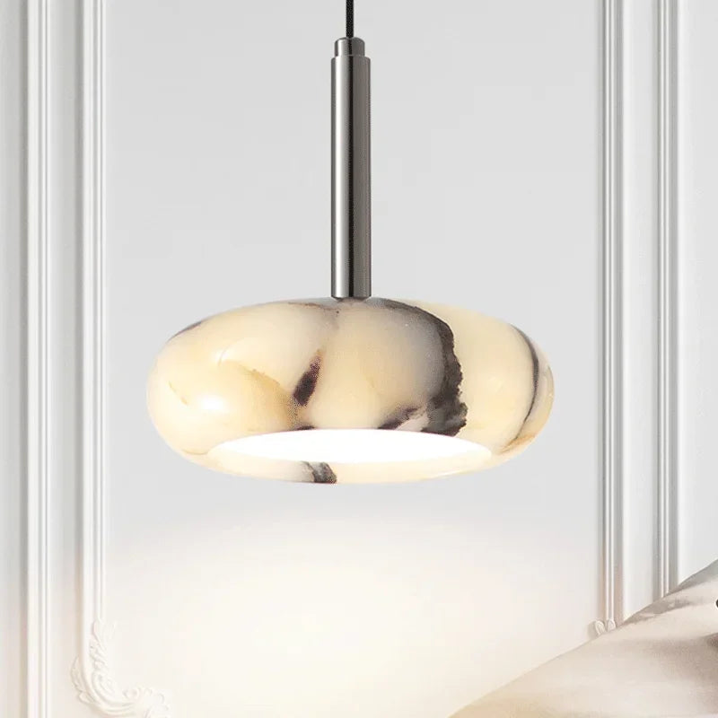 Nordische Hängelampe aus Marmor - Apoletta