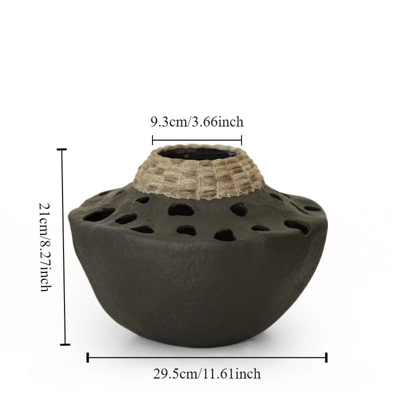 Vintage Zen Vase für Trockenblumen - Apoletta
