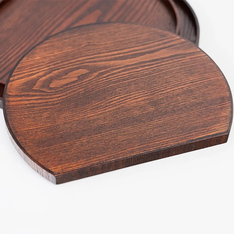 Holzteller & Serviertablett: Dekorative Ablage für Speisen, Kaffee & Desserts - ApolettaApoletta