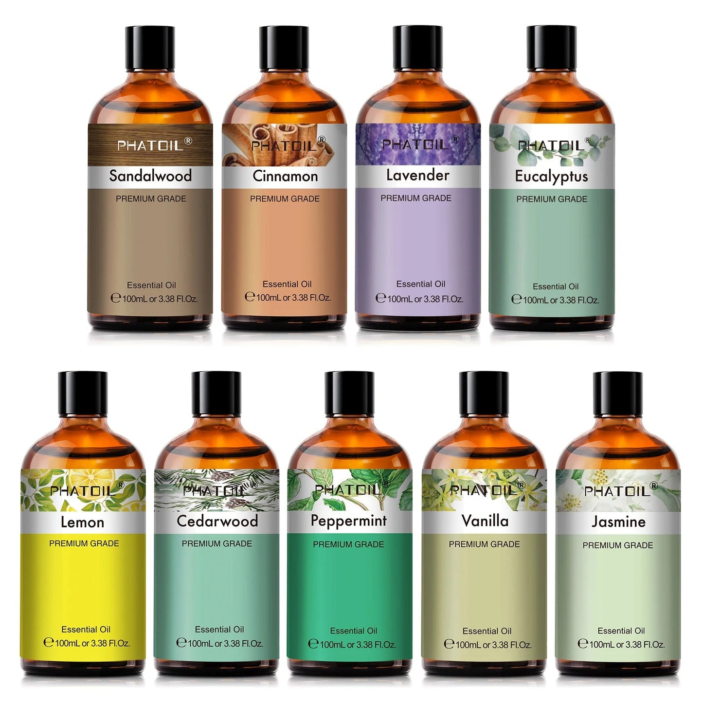 PHATOIL Ätherisches Öl für Aromatherapie, 100 ml - ApolettaApoletta