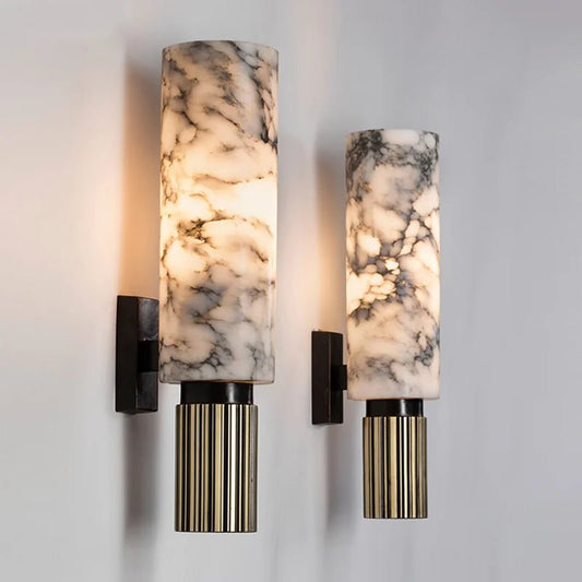 Moderne Wandlampe aus Naturmarmor - ApolettaApoletta