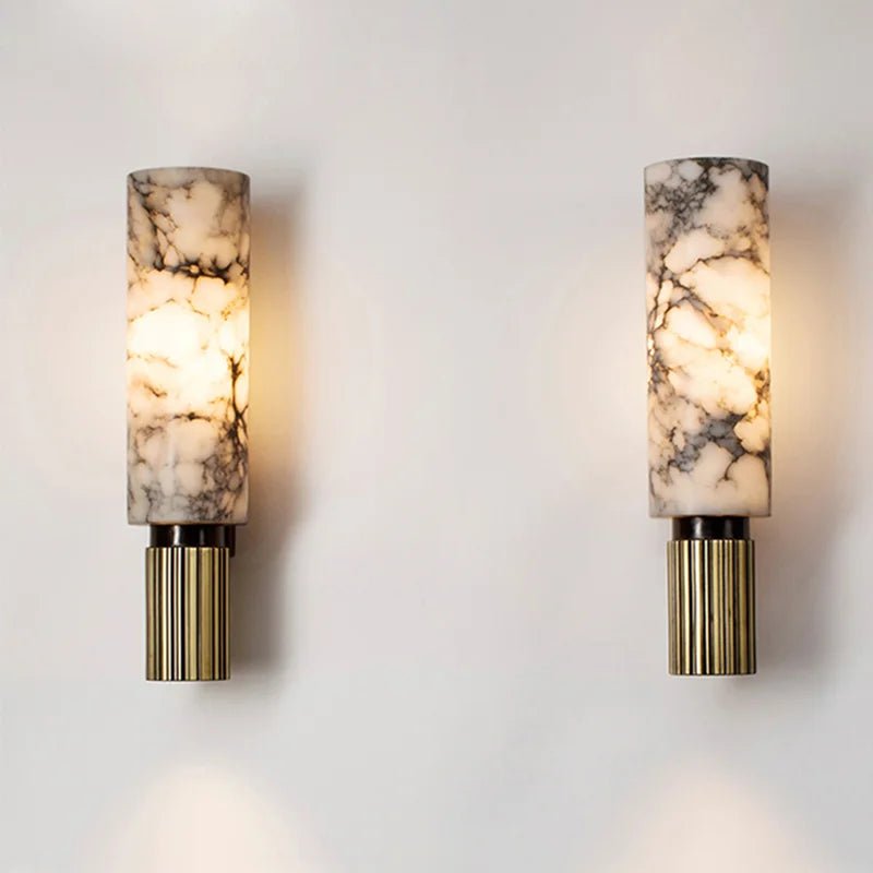 Moderne Wandlampe aus Naturmarmor - ApolettaApoletta