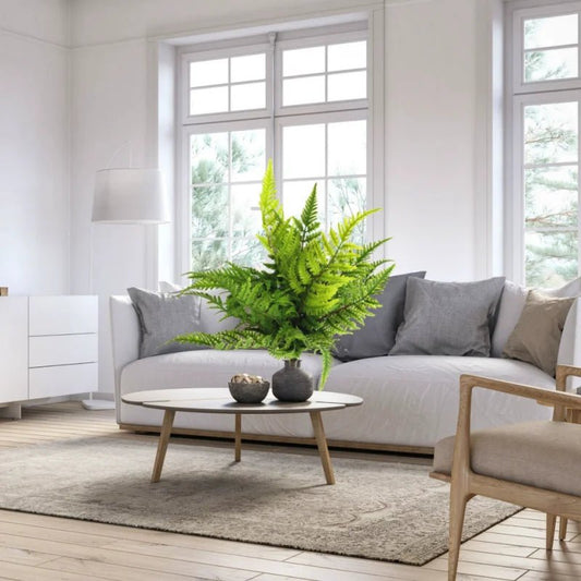 Künstlicher Persischer Farn: 7 Zweige für DIY - Deko in Schlafzimmer & Garten - ApolettaApoletta