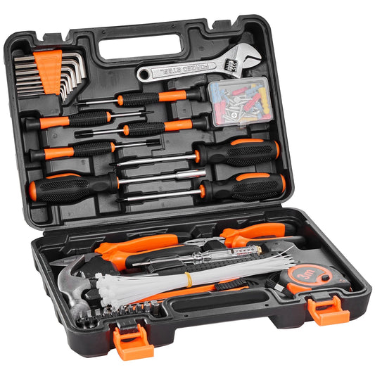Reparatur - Werkzeugset für Zuhause: Tragbarer Koffer für Heimwerker & Kfz - Reparaturen - ApolettaApoletta