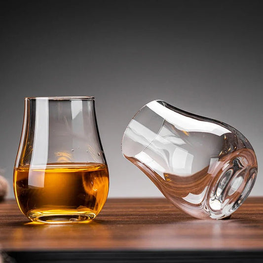 2er - Set Kristall - Whiskygläser: Elegante Bargläser für Scotch & Cocktails - ApolettaApoletta