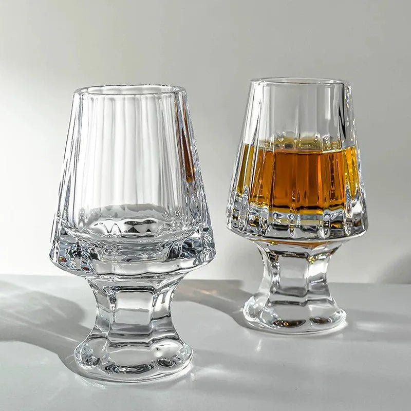 2er - Set Kristall - Whiskygläser: Elegante Bargläser für Scotch & Cocktails - ApolettaApoletta