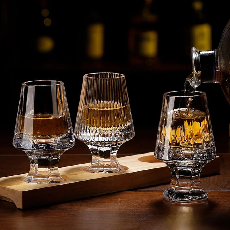 2er - Set Kristall - Whiskygläser: Elegante Bargläser für Scotch & Cocktails - ApolettaApoletta