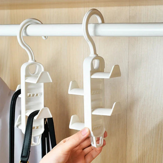 Hängender Kleiderschrank - Organizer: Multifunktionale Kleiderstange & taschenhalter ohne Bohren - ApolettaApoletta