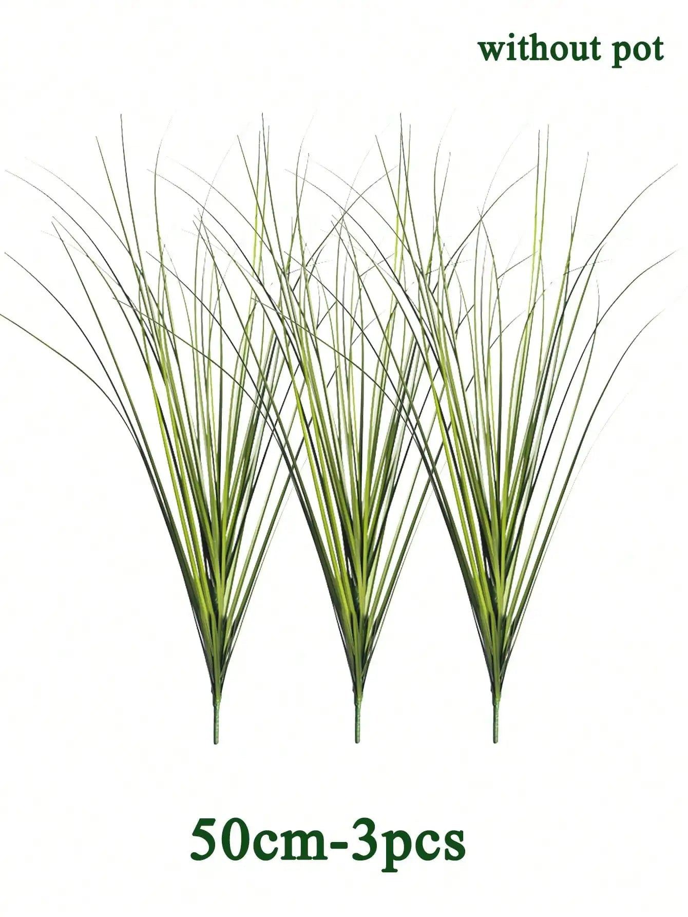 Künstliches Schilfrohrgras: 55 cm große Zwiebelgraspflanzen für Hochzeit, Garten & Büro - ApolettaApoletta