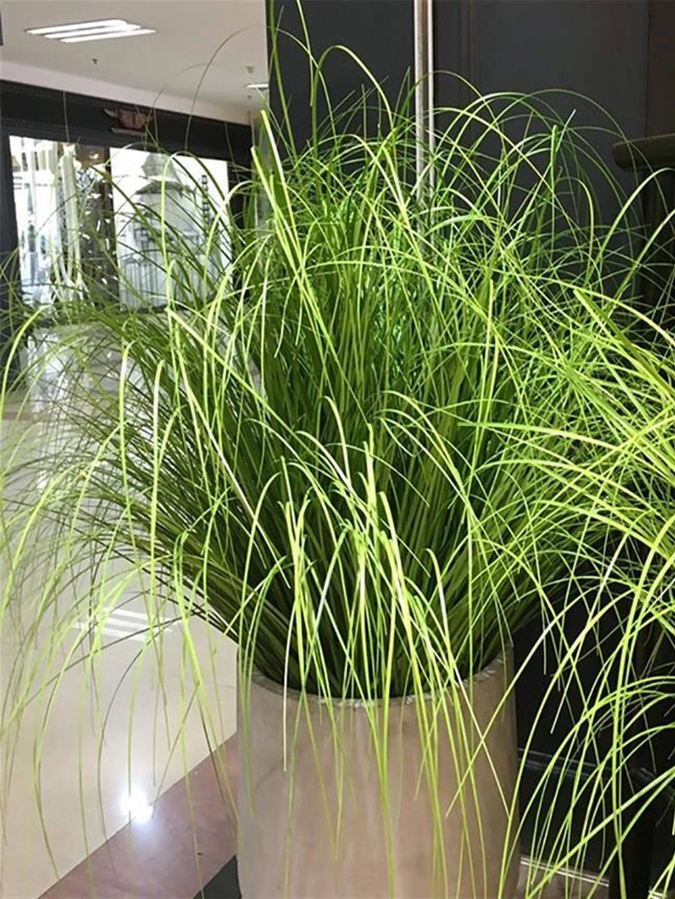 Künstliches Schilfrohrgras: 55 cm große Zwiebelgraspflanzen für Hochzeit, Garten & Büro - ApolettaApoletta