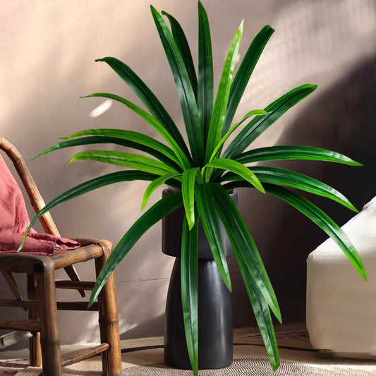 Künstliche Magnolienpflanzen: 50–65 cm hohe Orchideen - Blätter für Büro & Deko - ApolettaApoletta