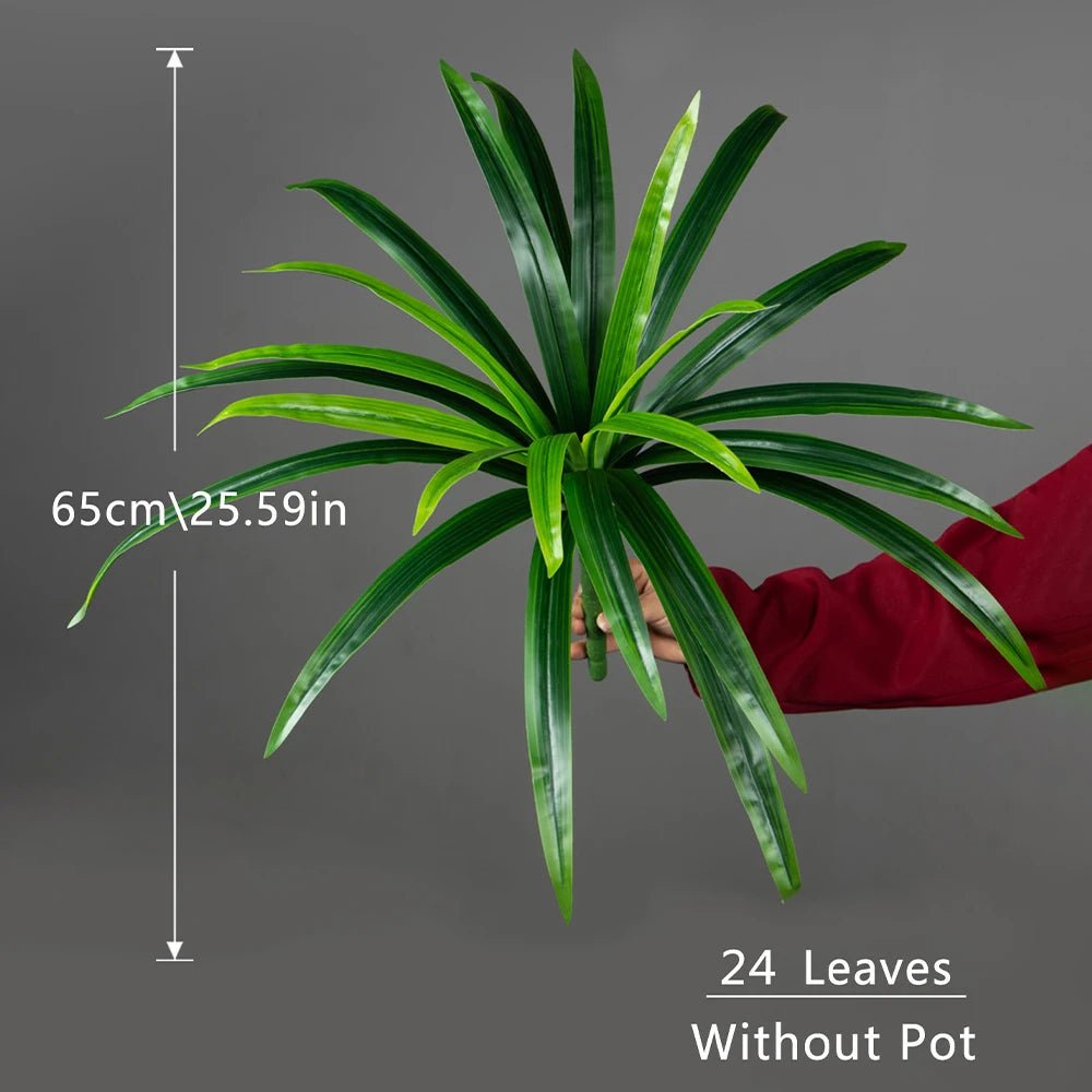 Künstliche Magnolienpflanzen: 50–65 cm hohe Orchideen - Blätter für Büro & Deko - ApolettaApoletta
