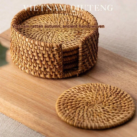 Handgefertigtes Rattan - Tischset - ApolettaApoletta