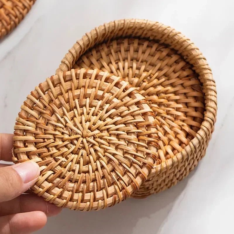 Handgefertigtes Rattan - Tischset - ApolettaApoletta
