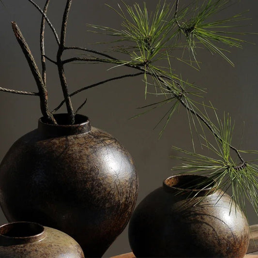 Keramik - Vase – Dekoratives Ornament für Restaurant & Zuhause - ApolettaApoletta