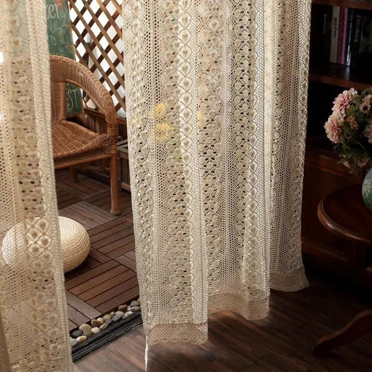 Häkel - Strickvorhänge: Boho - Chic &amp; Retro - Stil für Schlafzimmer und Terrasse - ApolettaApoletta