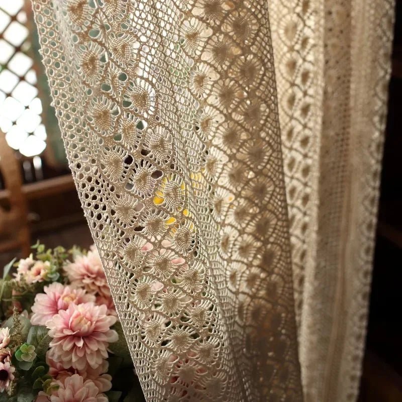 Häkel - Strickvorhänge: Boho - Chic &amp; Retro - Stil für Schlafzimmer und Terrasse - ApolettaApoletta