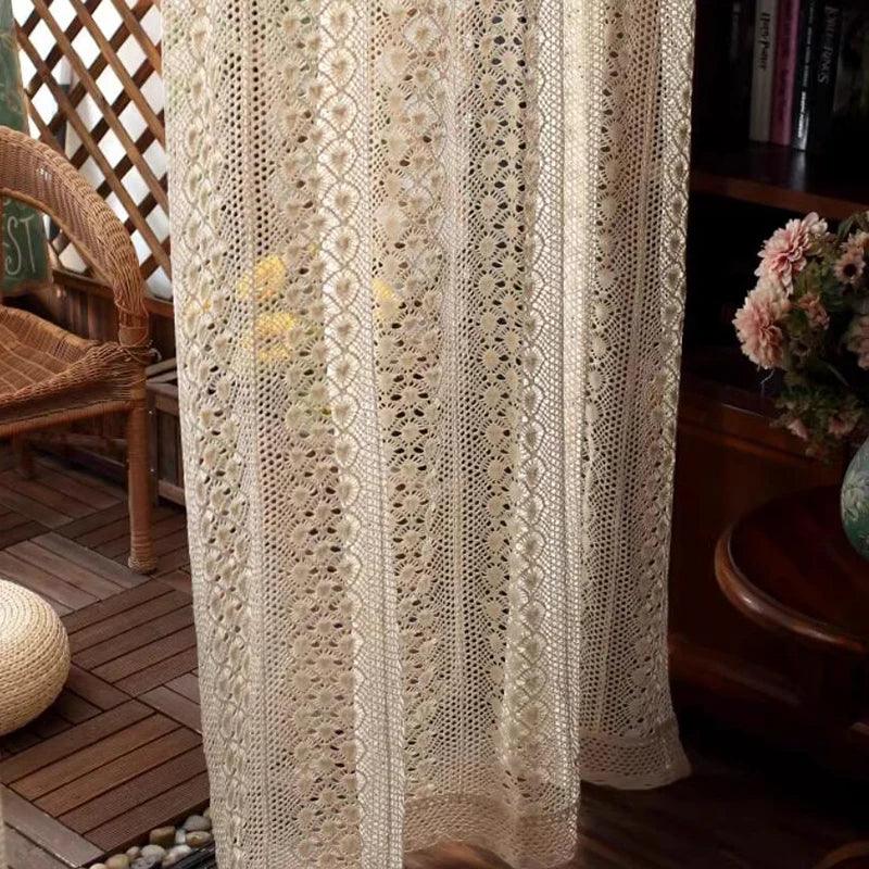 Häkel - Strickvorhänge: Boho - Chic &amp; Retro - Stil für Schlafzimmer und Terrasse - ApolettaApoletta