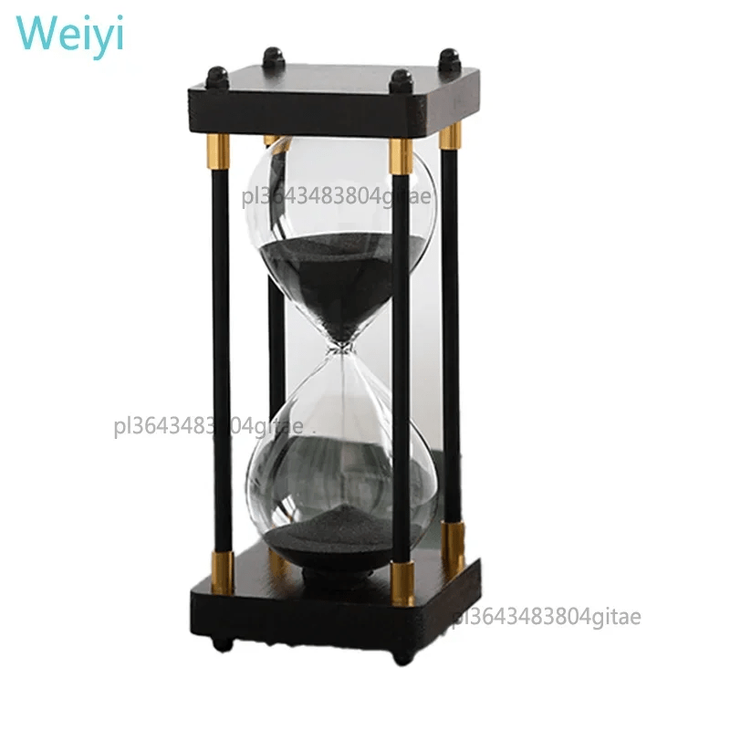 Luxuriöse Retro - Sanduhr: 30 Minuten, elegant & Dekompressionsgeschenk für Büro und Zuhause - ApolettaApoletta