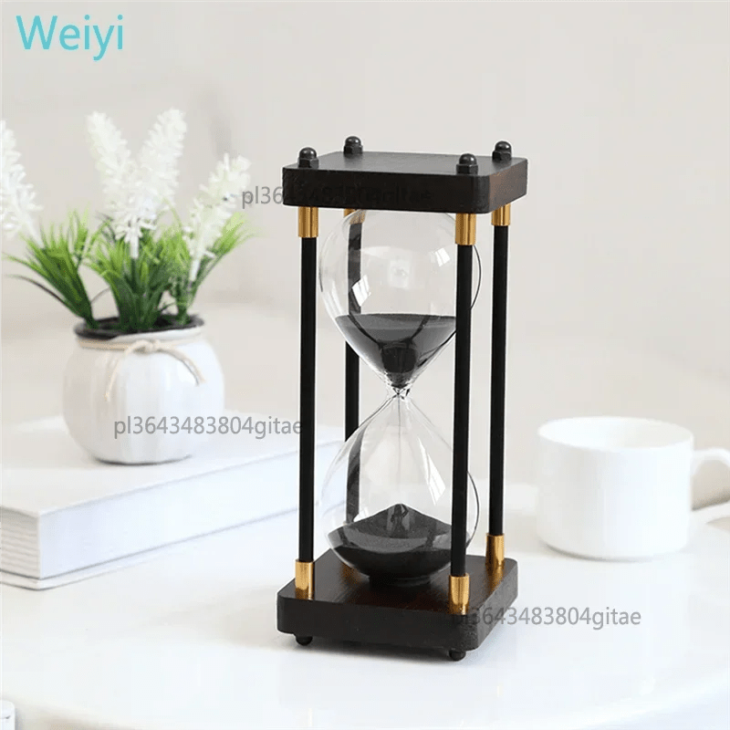 Luxuriöse Retro - Sanduhr: 30 Minuten, elegant & Dekompressionsgeschenk für Büro und Zuhause - ApolettaApoletta