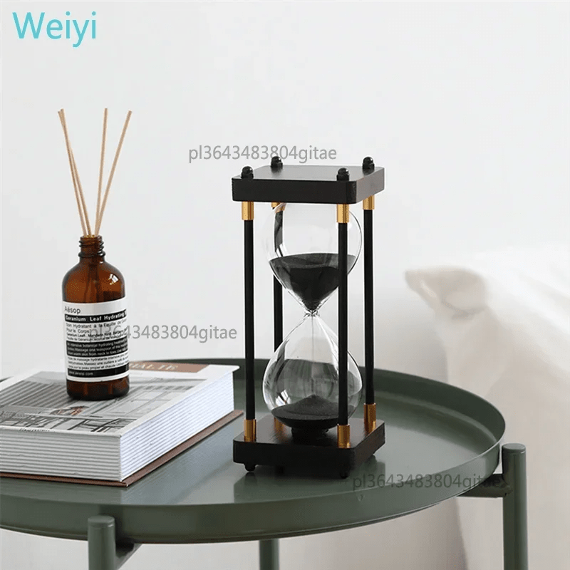 Luxuriöse Retro - Sanduhr: 30 Minuten, elegant & Dekompressionsgeschenk für Büro und Zuhause - ApolettaApoletta