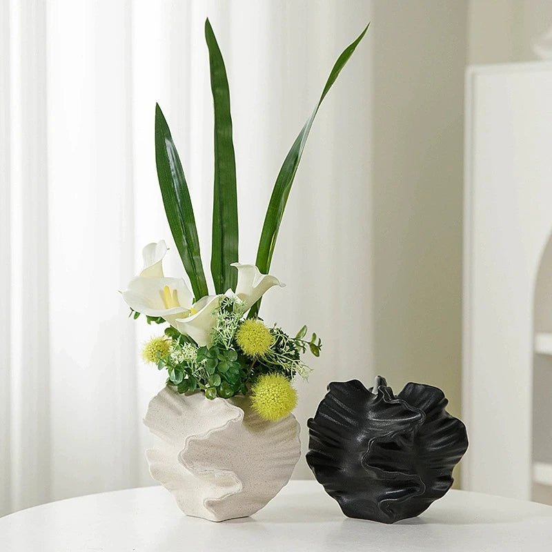 Minimalistische Korallen - Vase aus Keramik - ApolettaApoletta