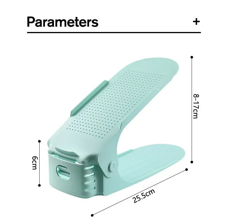 Schuh - Organizer: 10er - Set verstellbare Schuhstapler für mehr Platz - ApolettaApoletta