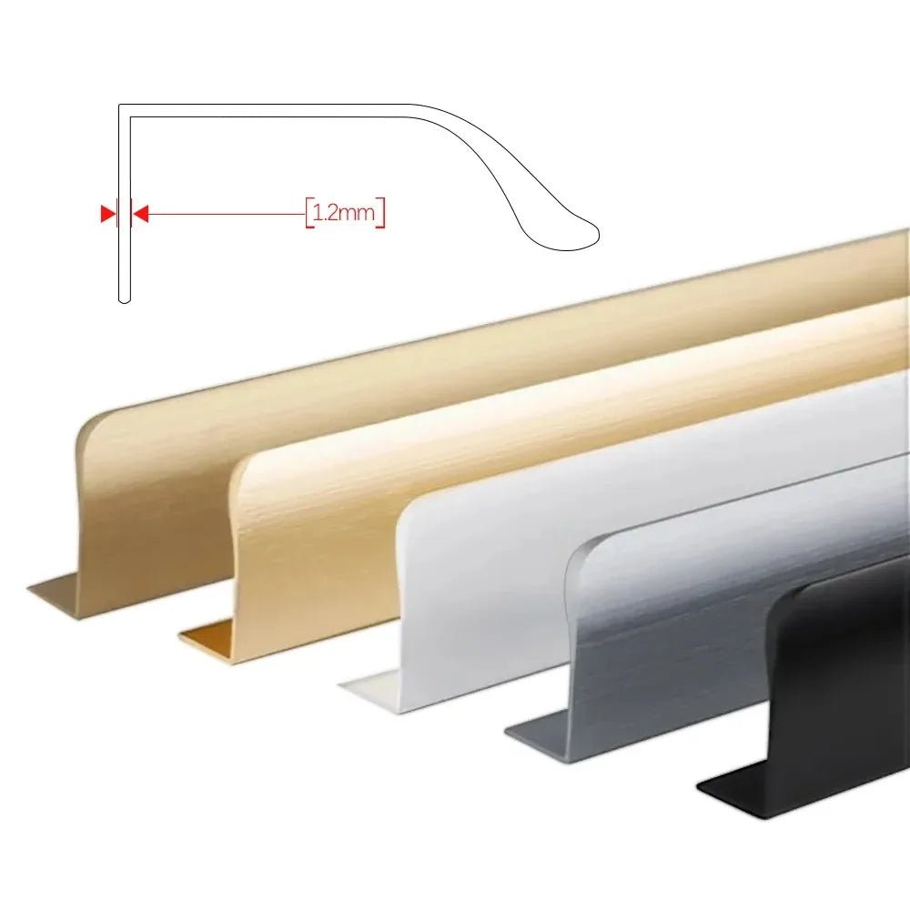 Versteckte Schrankgriffe aus Aluminiumlegierung - ApolettaApoletta
