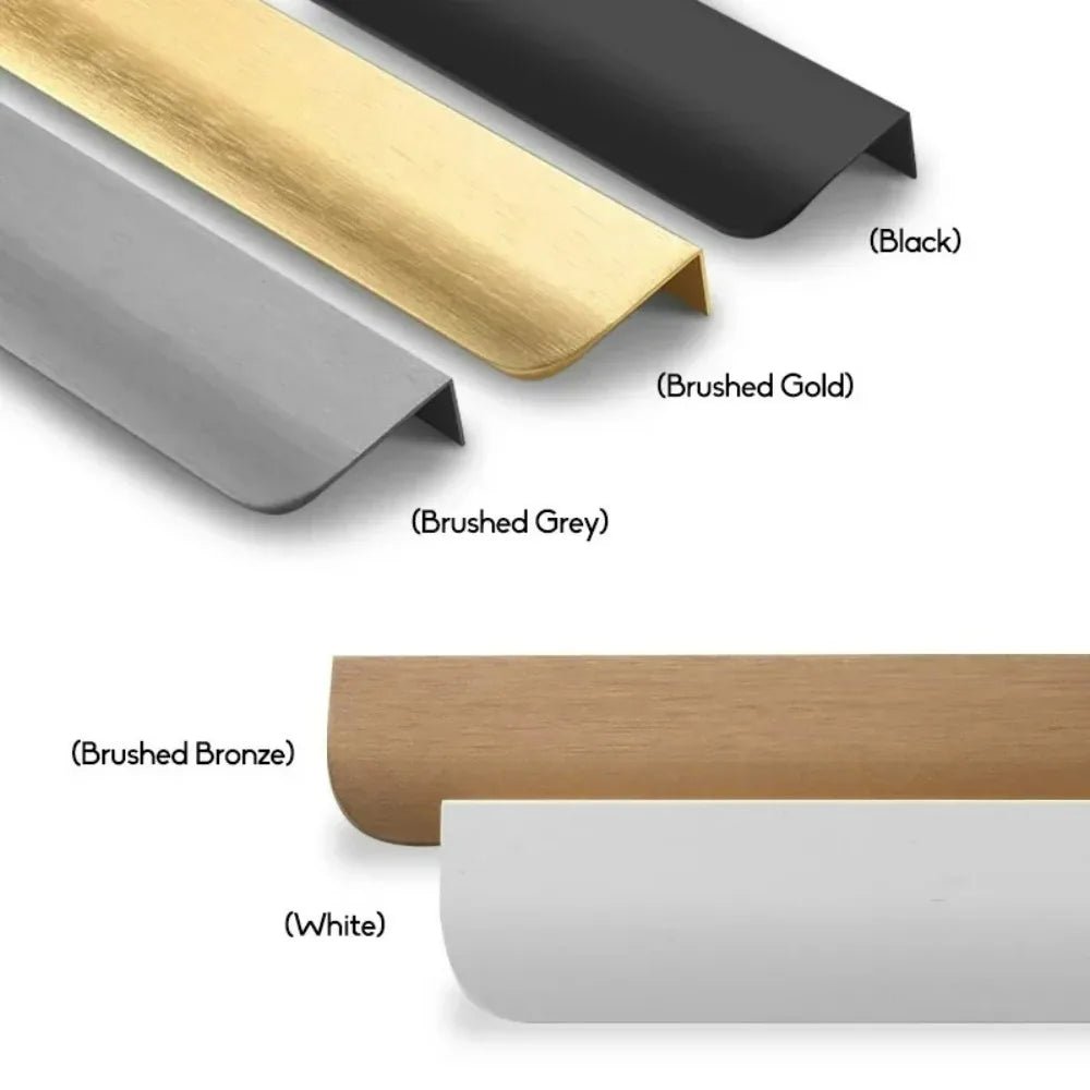 Versteckte Schrankgriffe aus Aluminiumlegierung - ApolettaApoletta