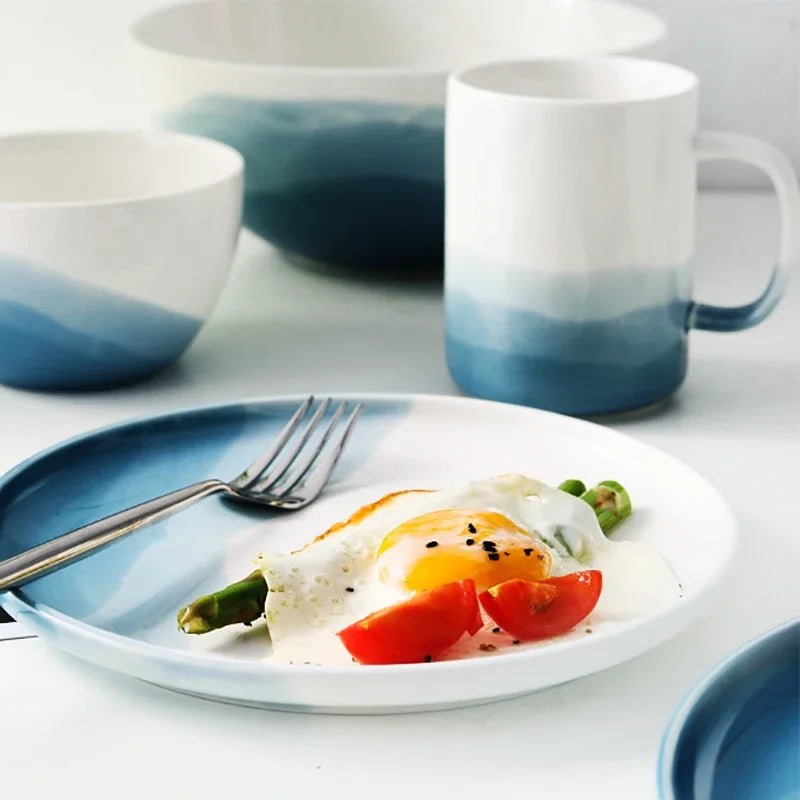 Keramikteller: Groß, rund & quadratisch für Dessert, Kuchen und Steak - ApolettaApoletta