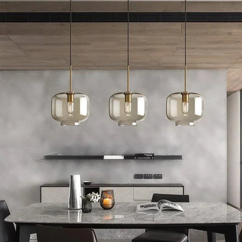 Moderne Glas - Pendelleuchte für Esszimmer & Küche - ApolettaApoletta