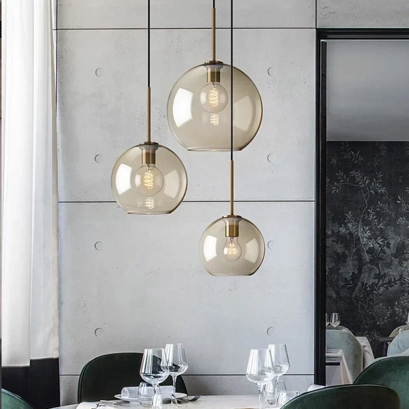 Moderne Glas - Pendelleuchte für Esszimmer & Küche - ApolettaApoletta