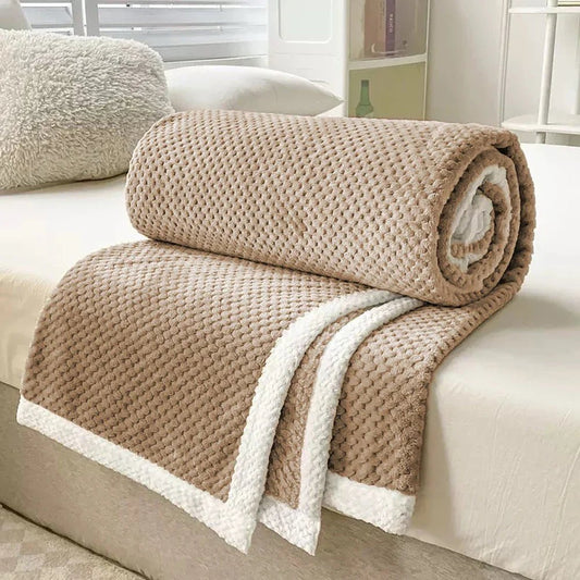 Superweiche Flanelldecke: Stilvoll & leicht für Bett, Sofa und Heimdekoration - ApolettaApoletta