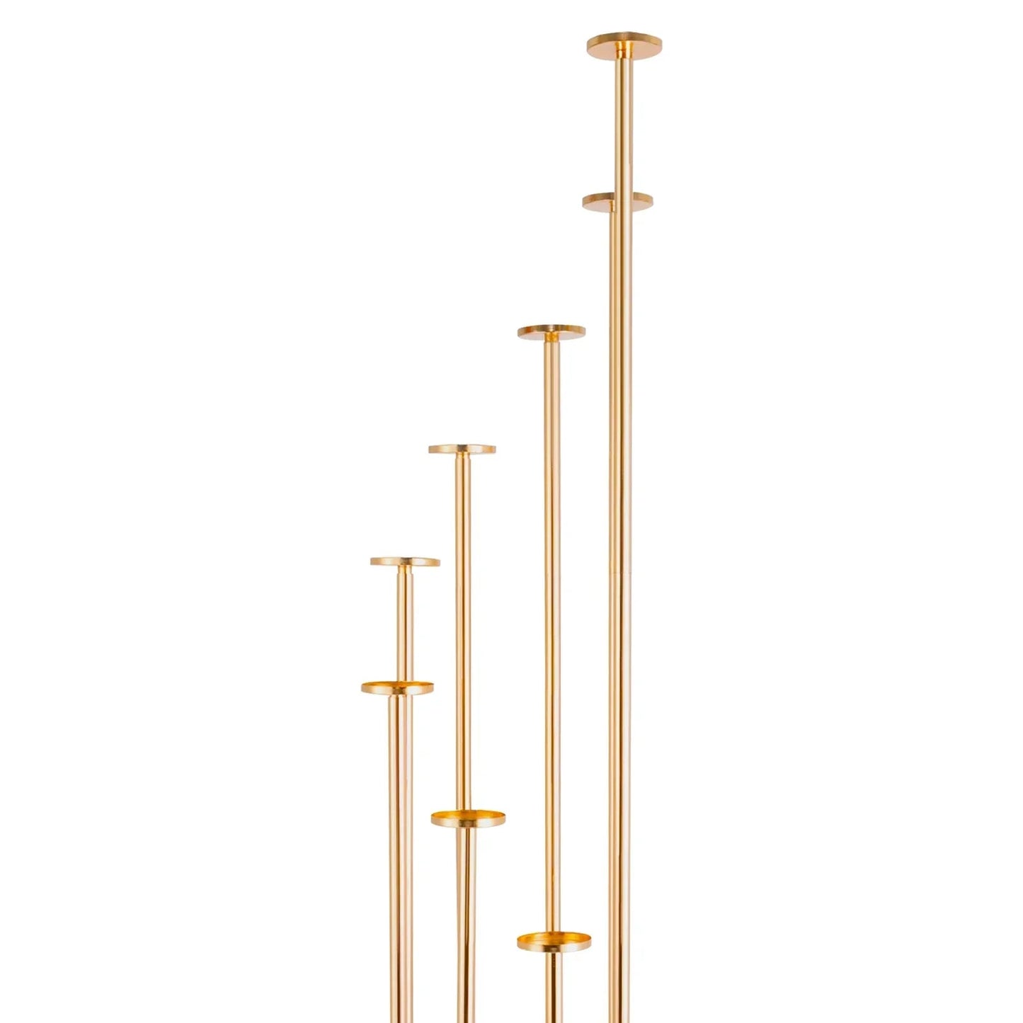 9 - armiger Kerzenhalter: Eleganter Kerzenständer für festliche Anlässe - ApolettaApoletta