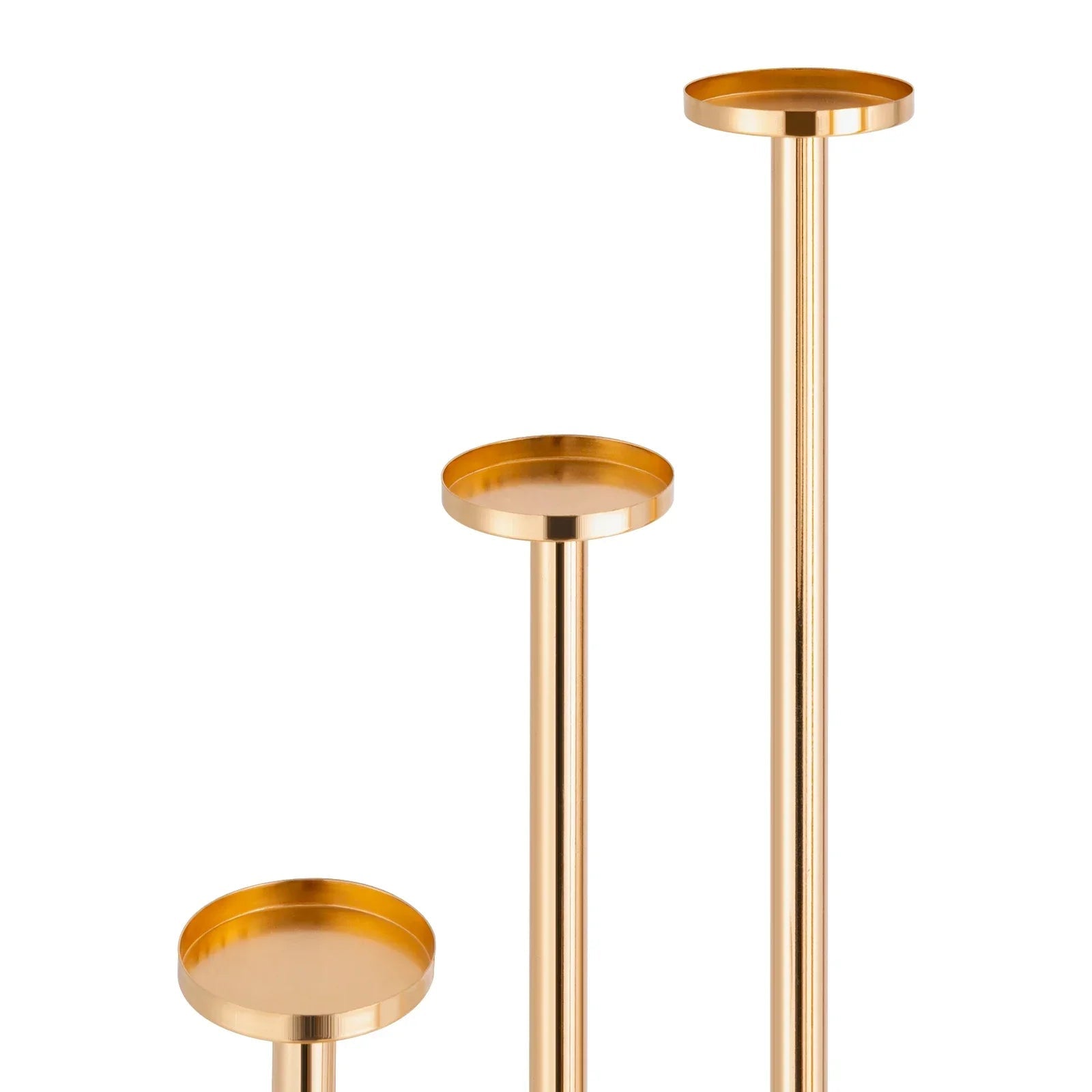 9 - armiger Kerzenhalter: Eleganter Kerzenständer für festliche Anlässe - ApolettaApoletta