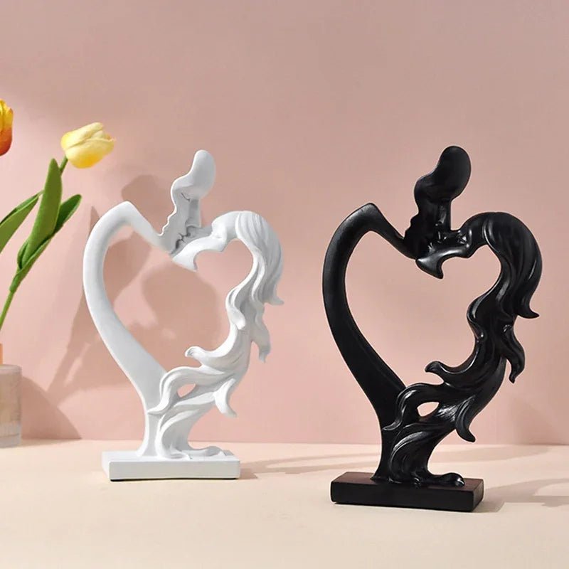 Paar - Statue: Nordische Dekoration für tiefe Liebe - ApolettaApoletta
