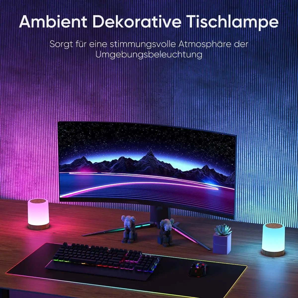 USB - Wiederaufladbare Dimmbare Touch - Lampe – Tragbares Nachtlicht für Baby & Kinder - ApolettaApoletta