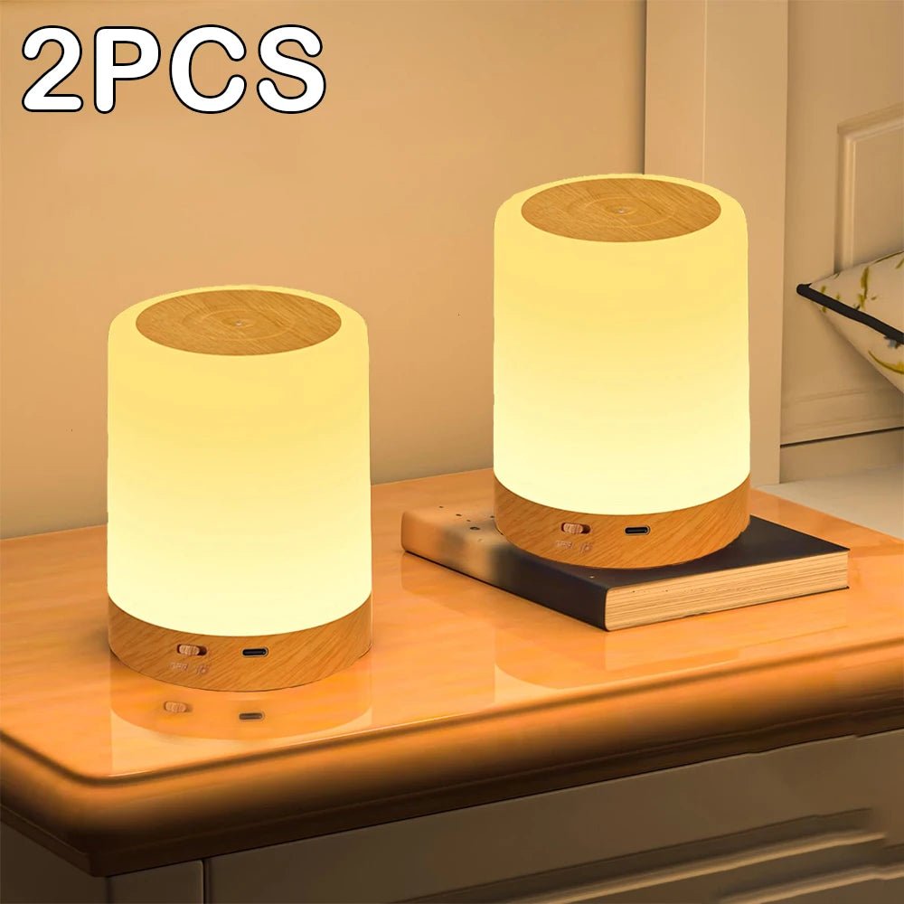 USB - Wiederaufladbare Dimmbare Touch - Lampe – Tragbares Nachtlicht für Baby & Kinder - ApolettaApoletta