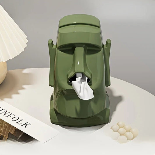 Kreative Steinskulptur - Taschentuchbox – Moderne und Dekorative Aufbewahrung - ApolettaApoletta