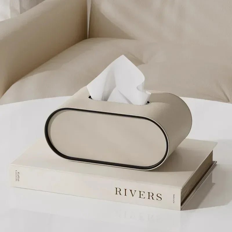 Leder - Tissuebox mit leichtem Luxus - Design - ApolettaApoletta