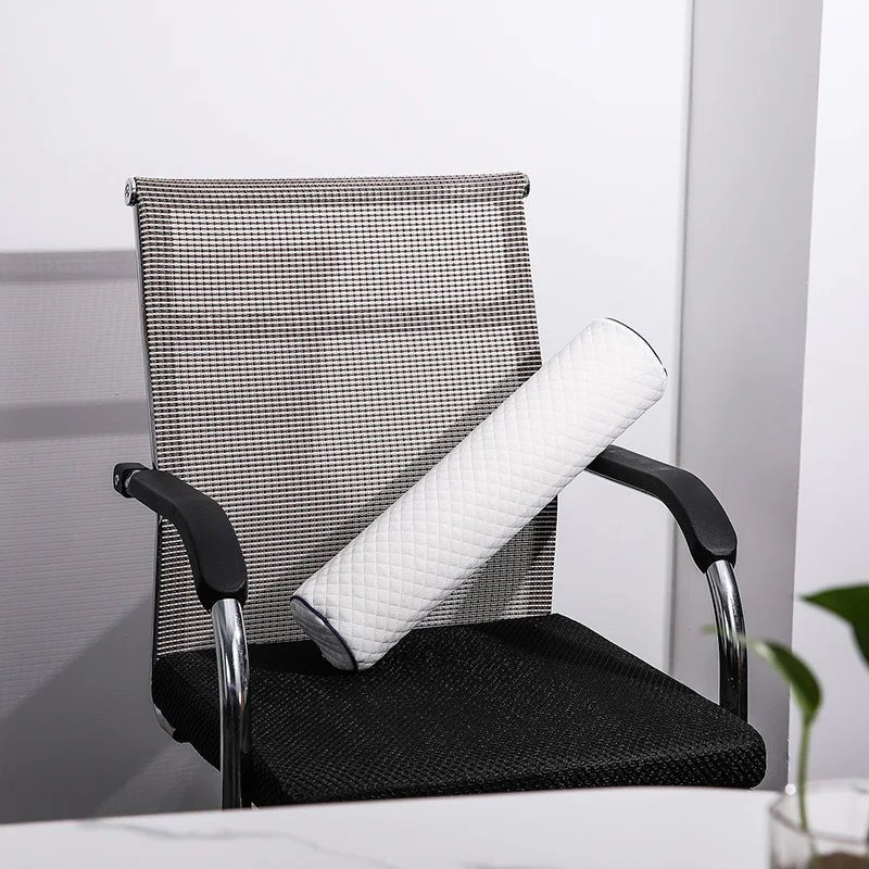 Baumwoll - Memory - Foam - Kissen: Zylindrisches Kissen für Rücken, Beine und Nacken - ApolettaApoletta