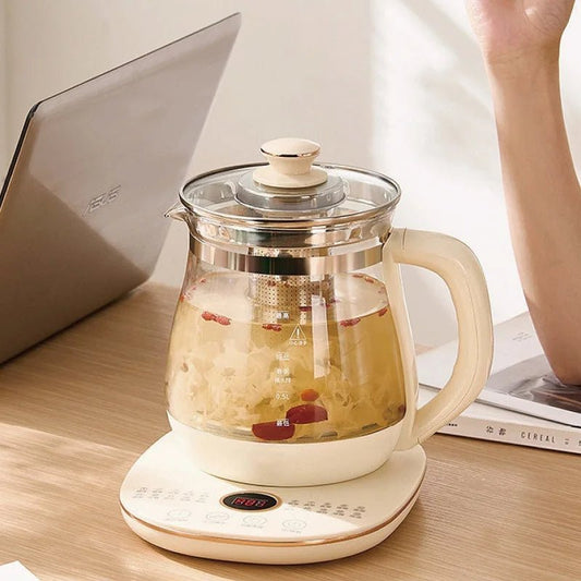 Glas - Wasserkocher (1,8 l): Multifunktionaler Kochtopf für Tee, Suppe & mehr - ApolettaApoletta