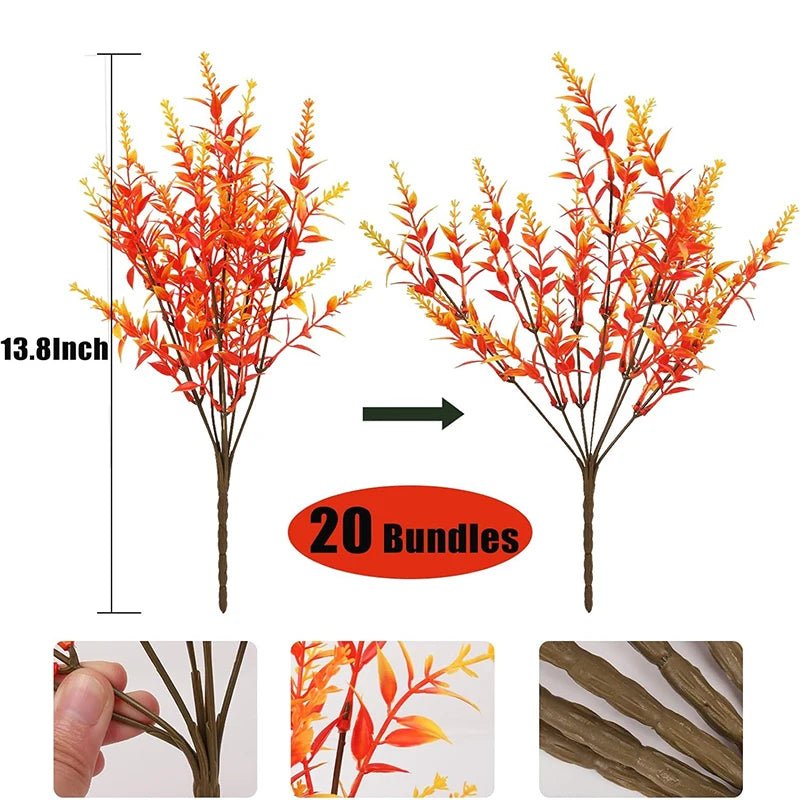 Künstlicher Lavendel: Realistische Pflanzen für Zuhause, Garten & Thanksgiving - Deko - ApolettaApoletta