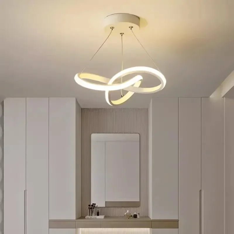 Nordische LED - Pendelleuchte: 24/30 cm, Gold - Design für Esszimmer & Schlafzimmer - ApolettaApoletta