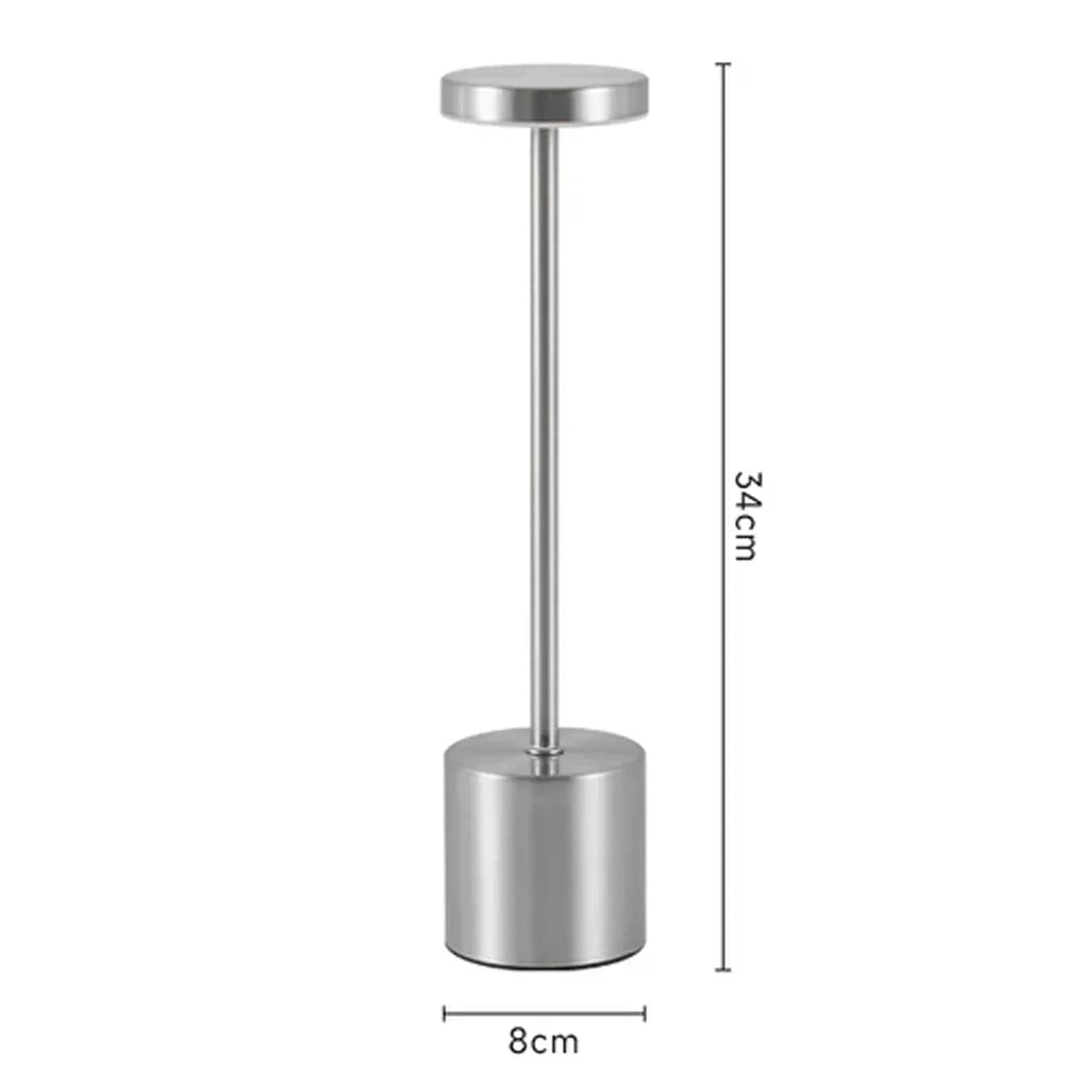 LED Tischlampe mit Touch - Sensor: Kabellos, USB - aufladbar & für Bar und Outdoor - ApolettaApoletta