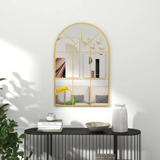 Wanddekoration: Fensterspiegel 60x91 cm für Wohnzimmer & Eingang - ApolettaApoletta